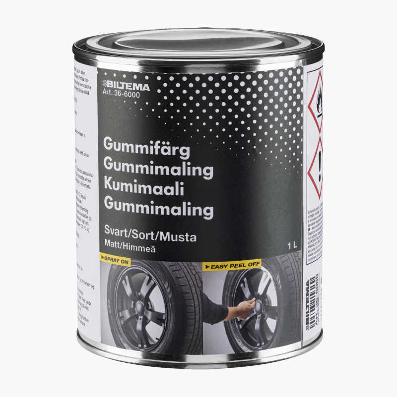 Gummimaling på boks, 1 liter