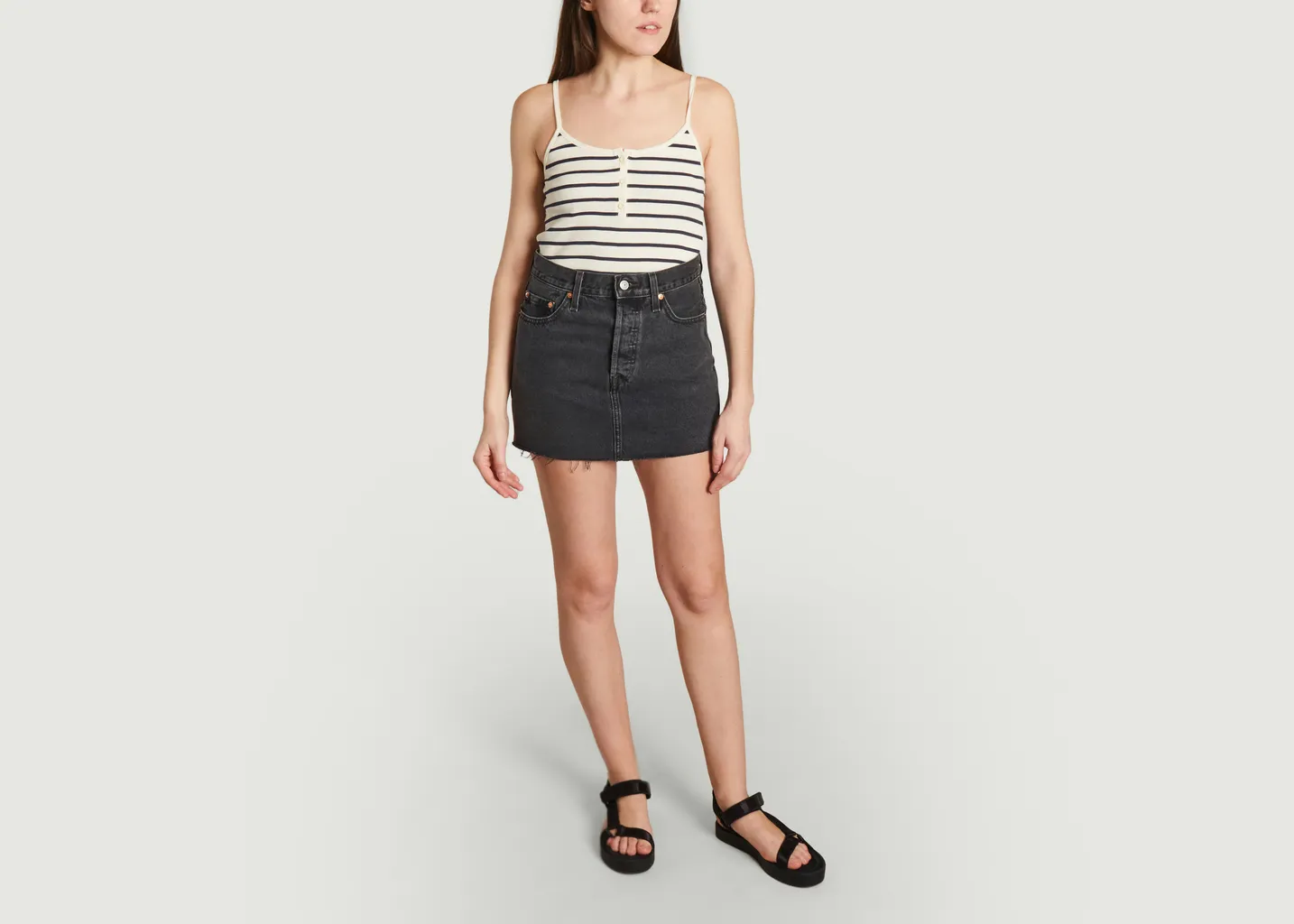 Jupe courte en denim teinté Icon Levi's Red Tab