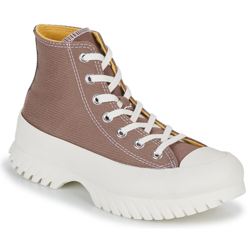 Converse - CHUCK TAYLOR ALL STAR LUGGED 2.0 PLATFORM DENIM FASHION HI - Marron / Jaune
