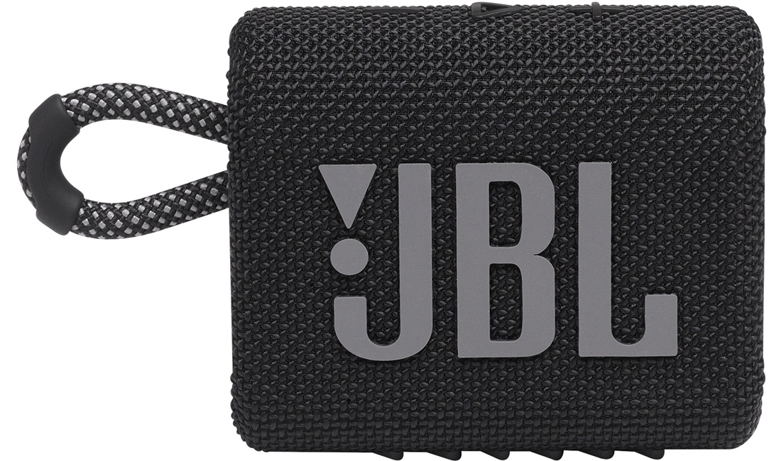 JBL Go3 BT Højttaler Black Vandtæt
