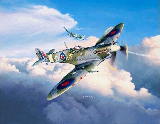 Revell - Supermarine Spitfire Mk.Vb Fly Byggesæt - 1:72 - Level 3 - 03897
