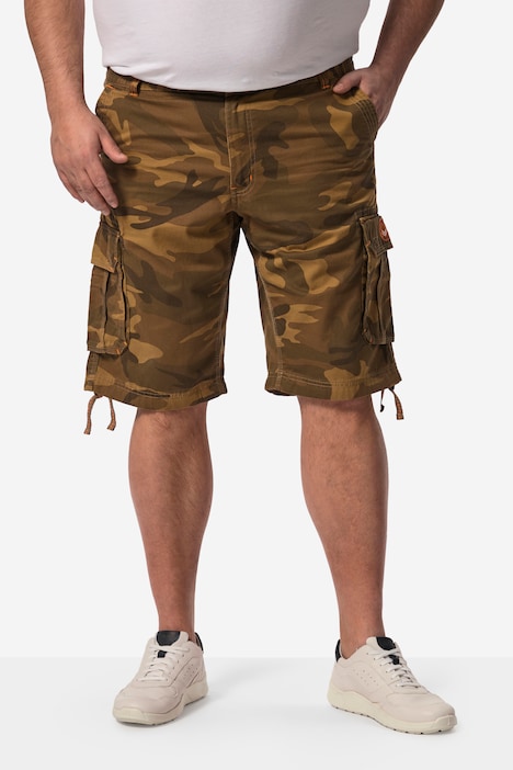 John F. Gee Cargobermuda, Camouflage, viele Taschen, bis Gr. 74