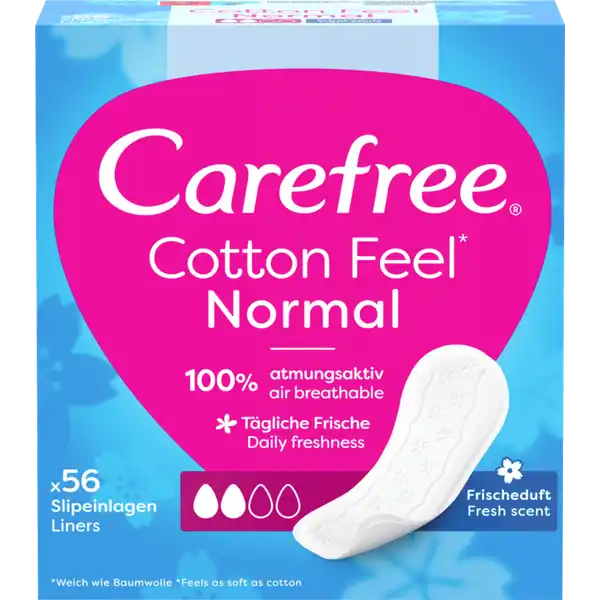 Slipeinlagen Cotton Feel Normal Frischeduft