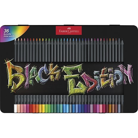 Faber-Castell farveblyanter 12 stk. - sparkle pastel
