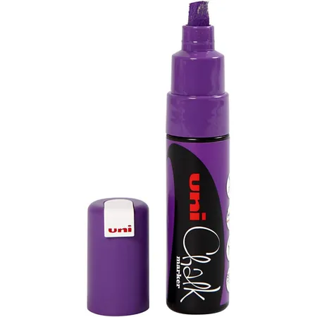 uni-ball Chalk Marker PWE-8K 8 mm Keilspitze, Violett