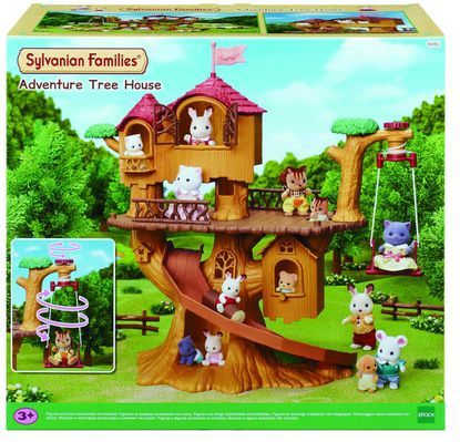 Sylvanian Families - Avontuurlijke Boomhut - Speelset - Multicolor - Hout