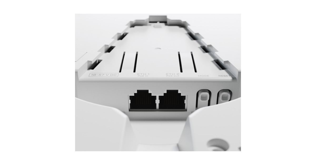 MikroTikcAP XL ac (RBCAPGI-5ACD2ND-XL) access point  (Wit, Qualcomm IPQ-4018 CPU, PoE, WiFi 5)