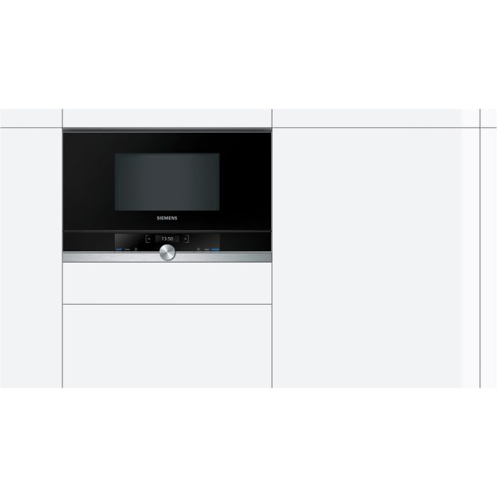 Siemens Einbau-Mikrowelle iQ700 BF634RGS1 Edelstahl
