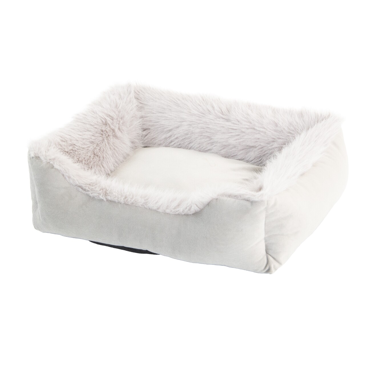Wallace & Jones Katzenbett MAYFAIR silber/ grau