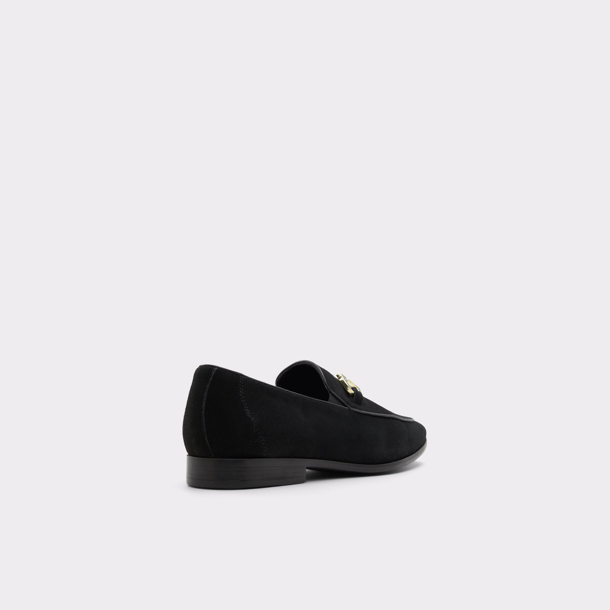 Bolton Black Leather Suede Men Dress Shoes