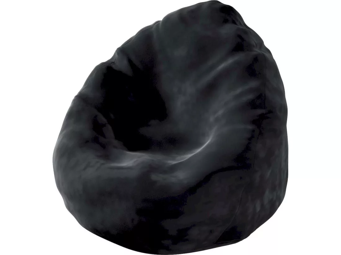 Pouf Sweet Drop Posh Velvet en velours - 60 x 60 x 105 cm