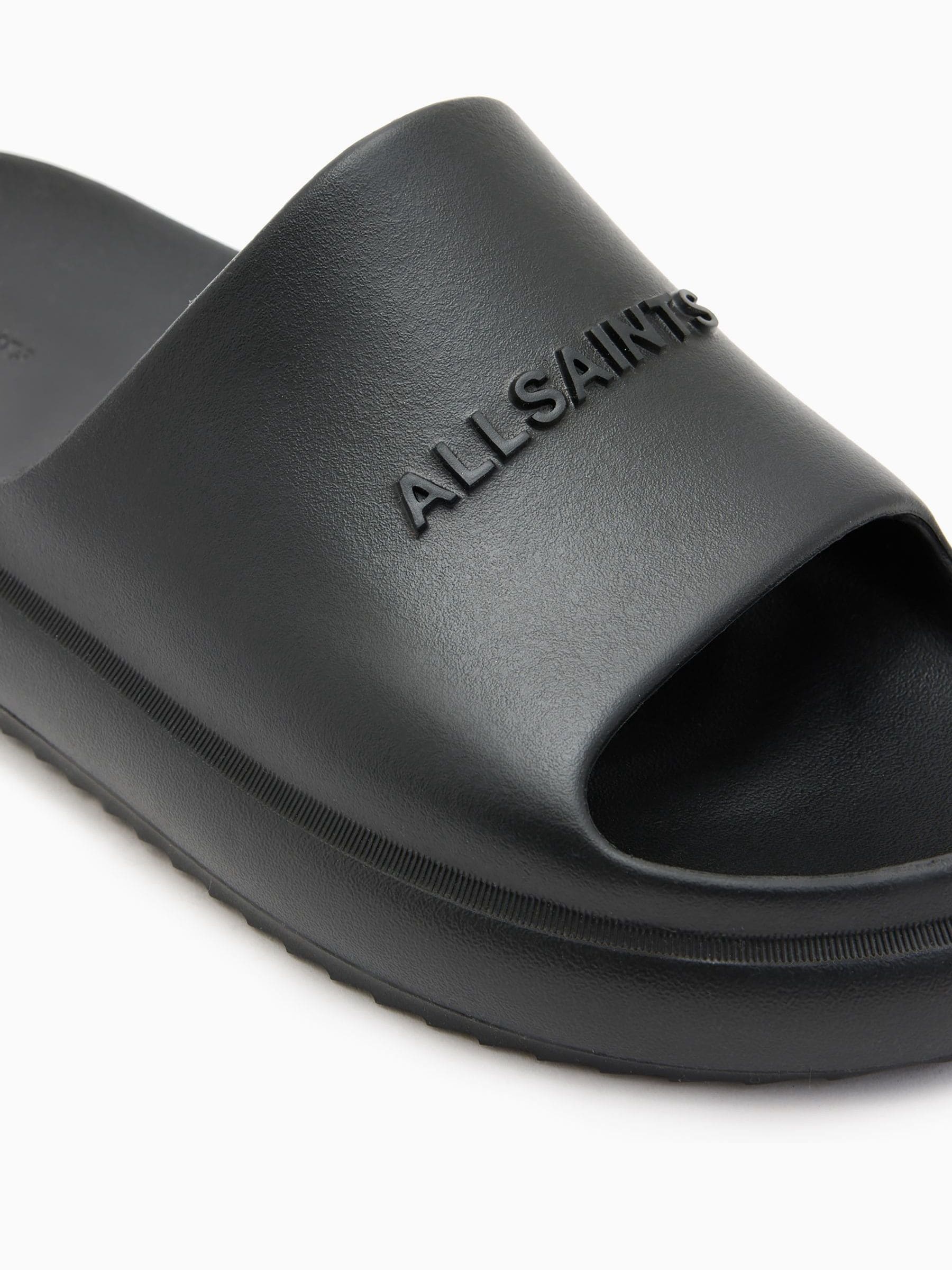 Zwart - Allsaints - Dune slippers