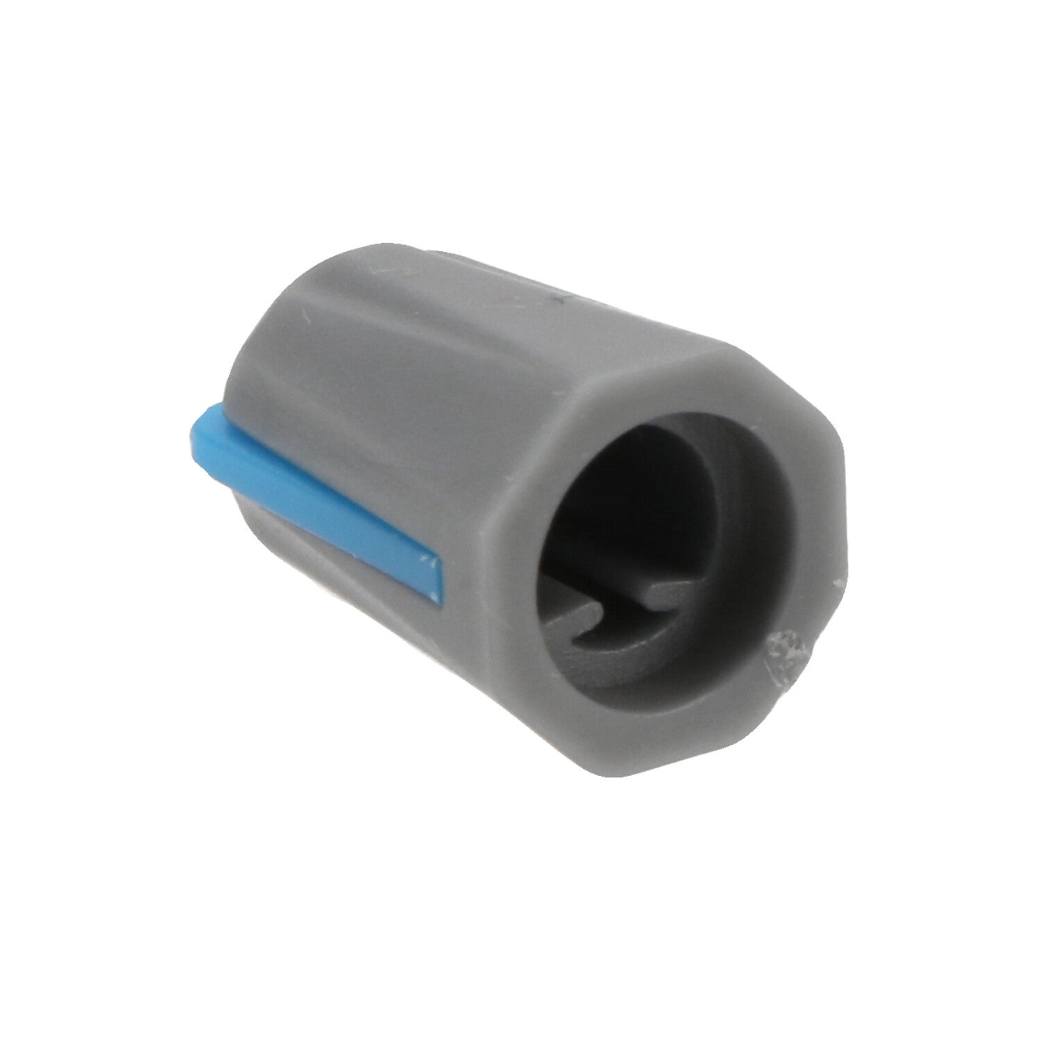 Devine 10118 grijze knop met blauwe kap sparepart voor Devine MixDesk