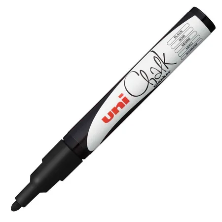 uni-ball Kreidemarker schwarz UNI CHALK PWE-5M
