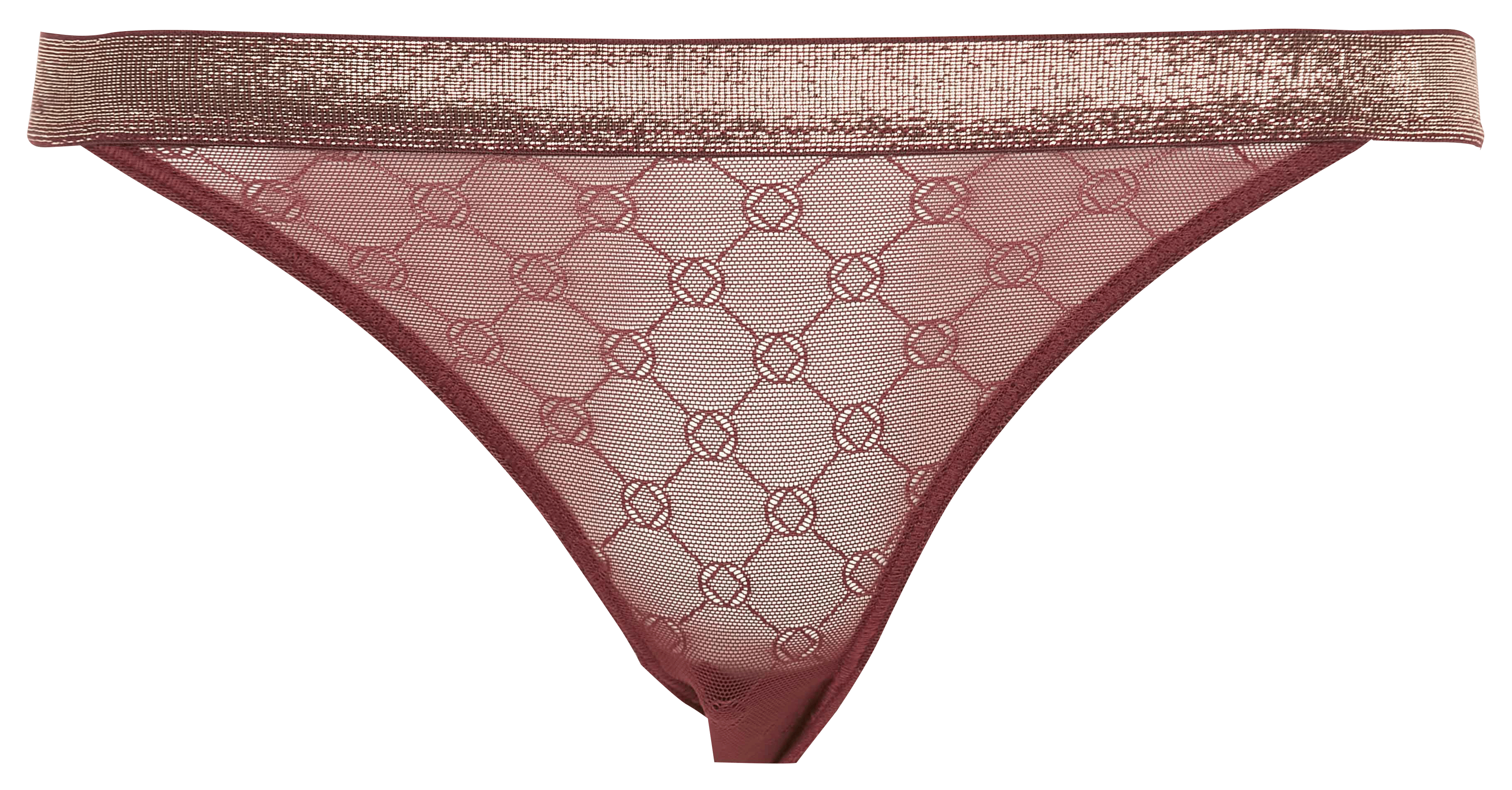 NICOLE - Culotte échancrée| Rouge