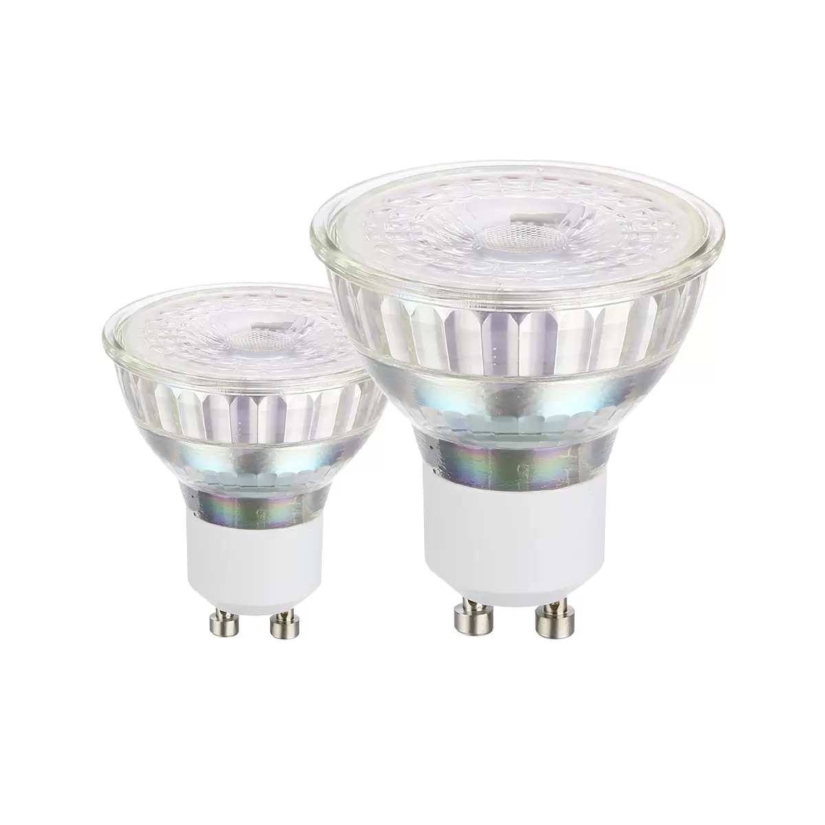 LED-Leuchtmittel GU10 Transparent
