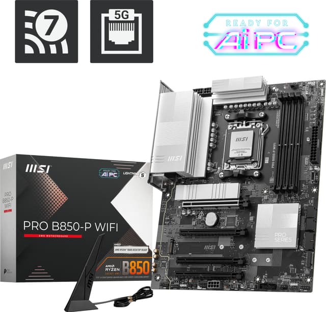 MSI PRO B850-P WIFI bundkort