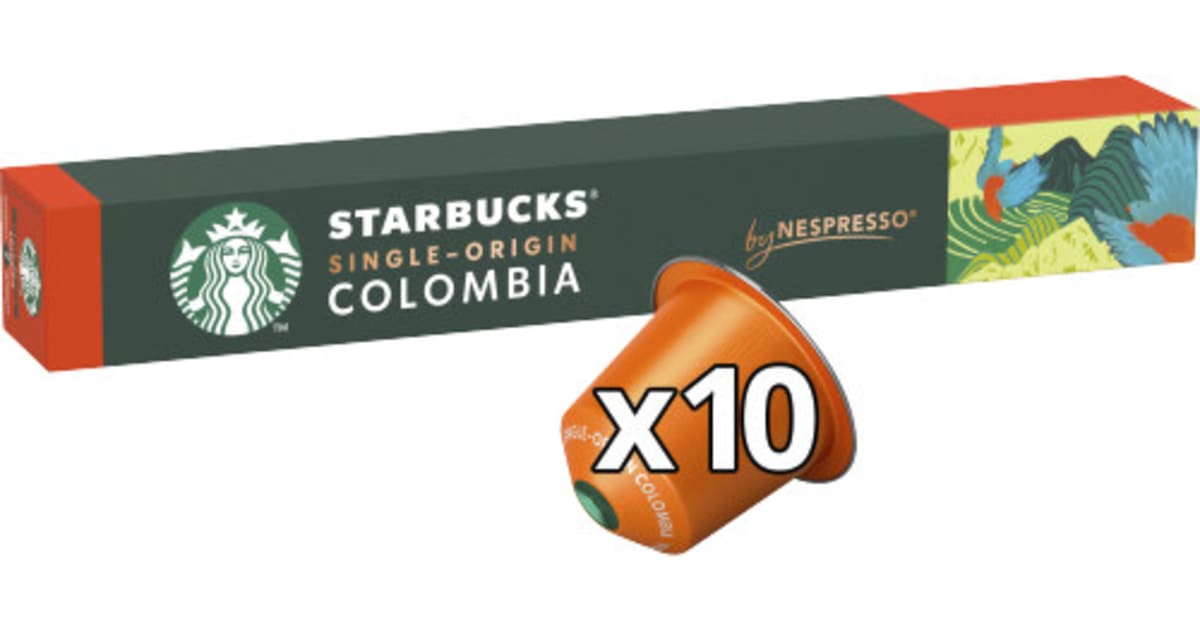 STARBUCKS Single-Origin Colombia Kaffee 10 Kapseln