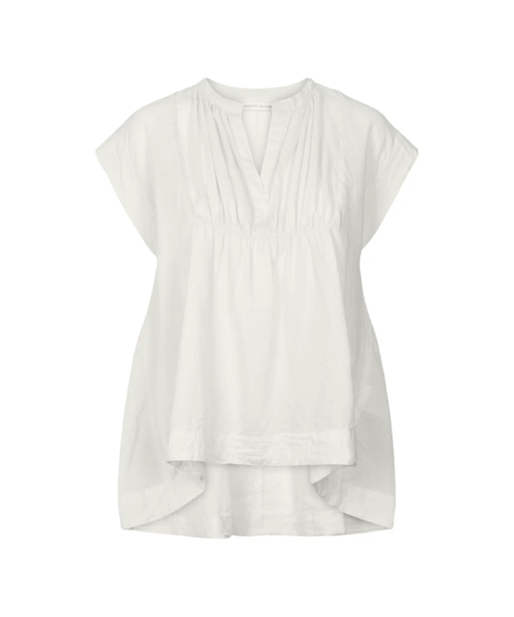 Rabens Saloner  Mag cotton top - hvid