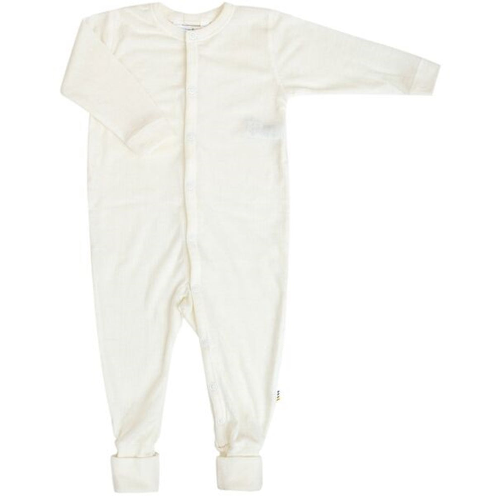 Uld Rib Nature Natdragt 2 i 1 - Joha → Luksusbaby.dk