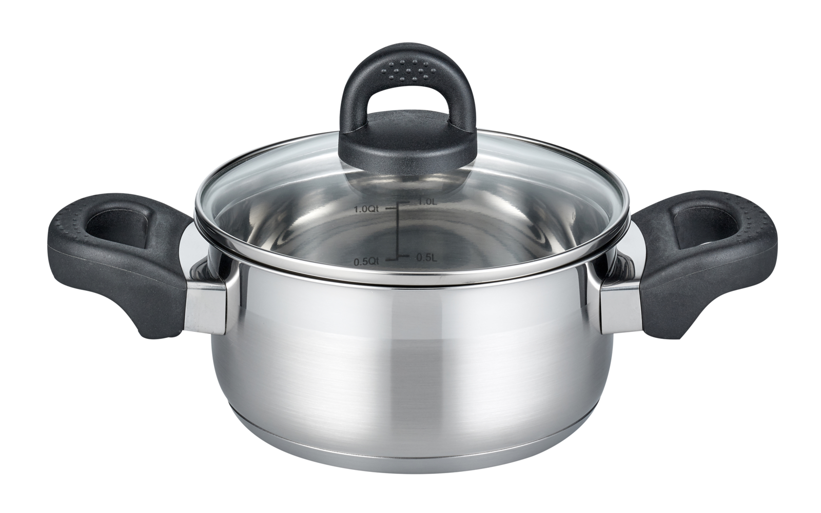 ELO Basic Turmalin Bratentopf aus Edelstahl 16 cm