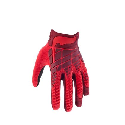 Gants cross Fox 360 2025 - Rouge / Blanc