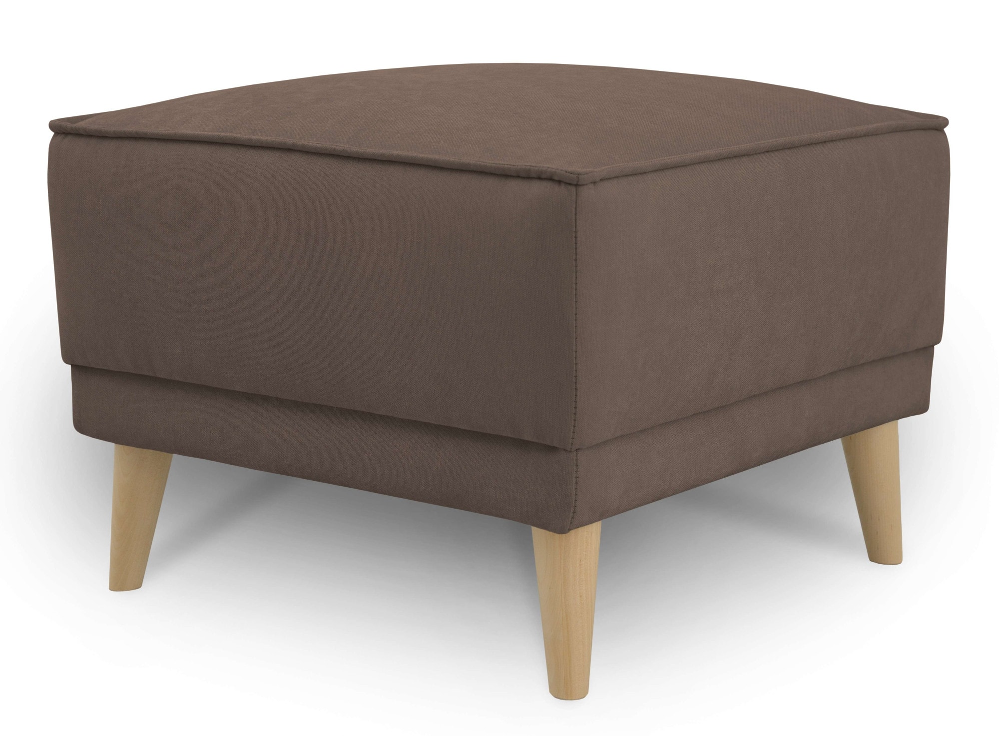 GOODproduct Polsterhocker »Oland Skandi« passend zur Serie Oland Skandi, Skandi-Design, Massivholzfüsse