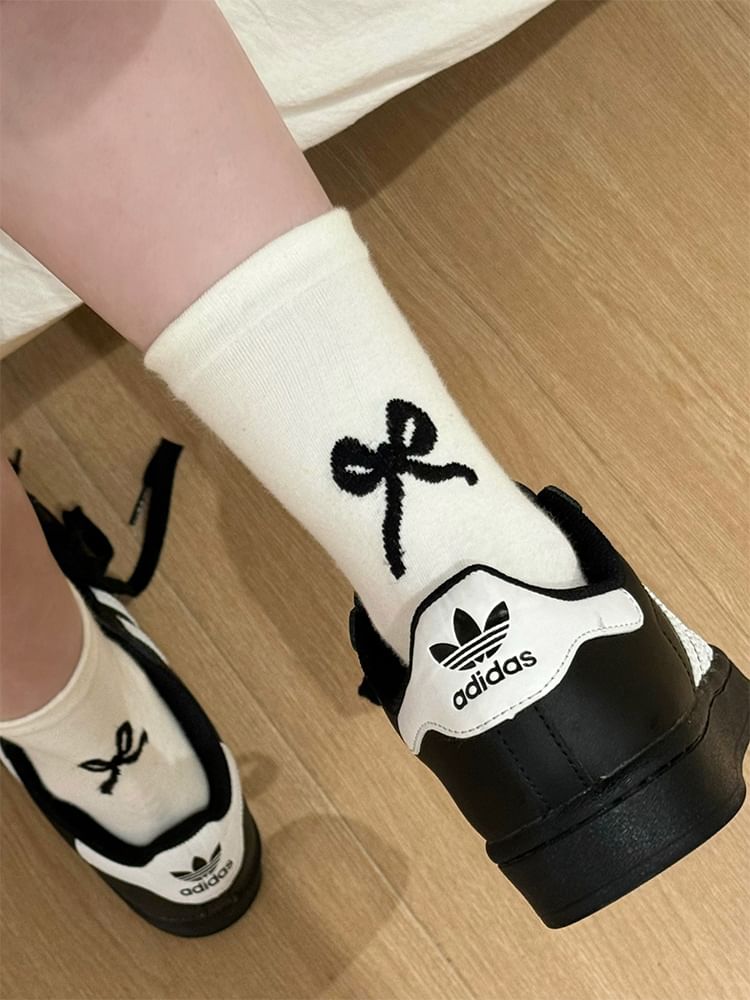 Lucky Nine - Sokkenset met strikprint