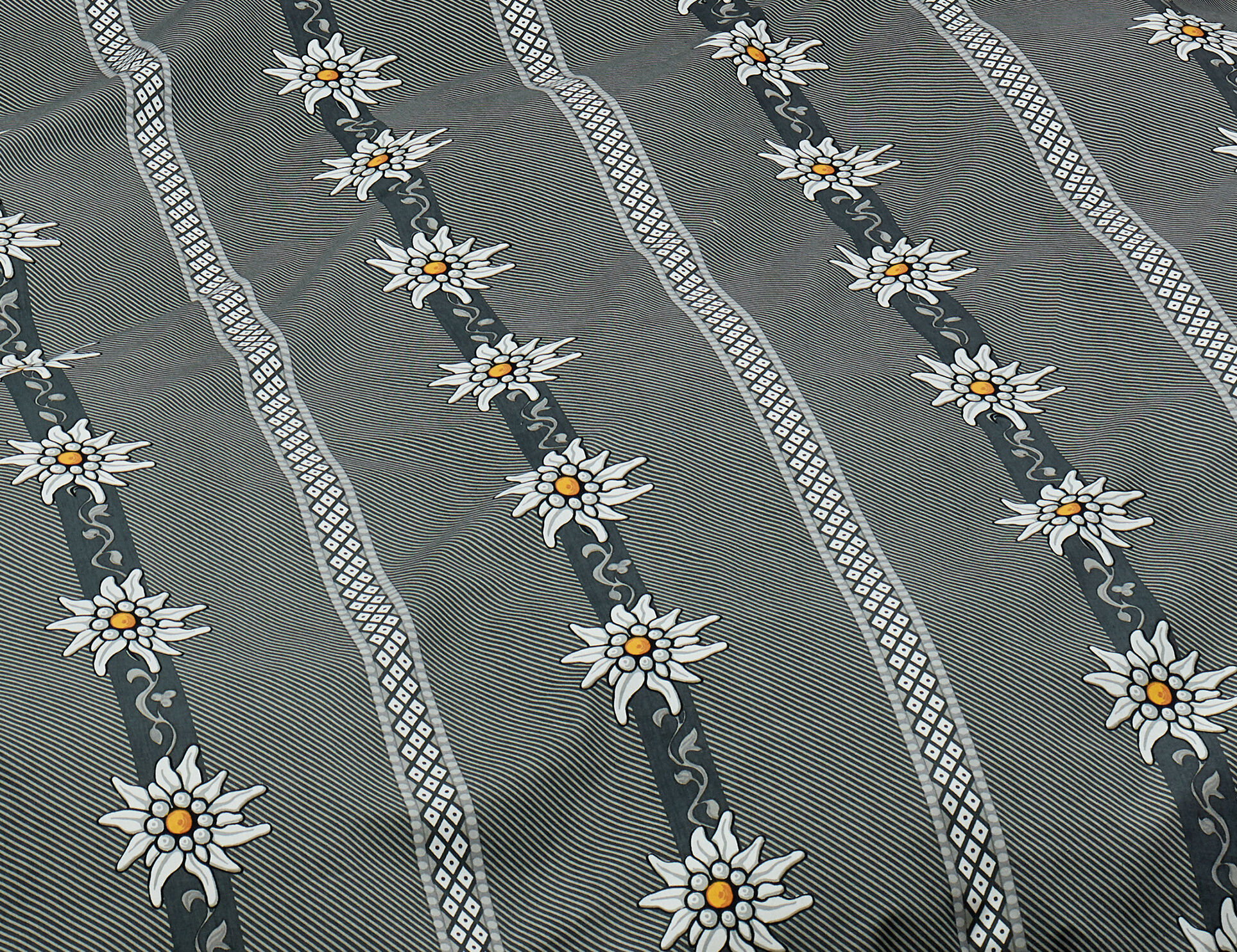 Bettwäsche mit Edelweiss-Motiv