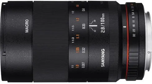 Samyang 100mm F2.8 ED UMC Macro, Makro-objektiv, 15/12, Sony E