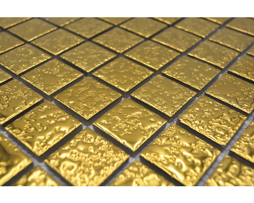 Keramisch mozaïek GO 282 30,2x33 cm goud