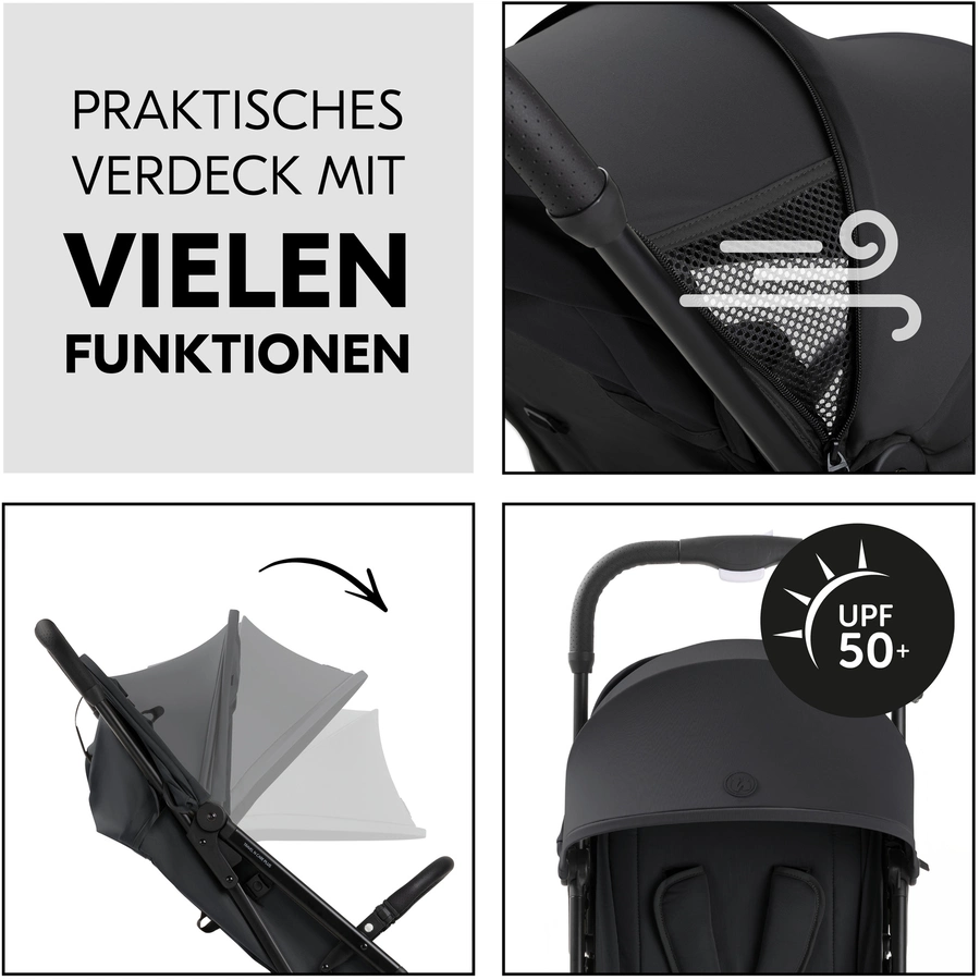 hauck Buggy Travel N Care Plus Black