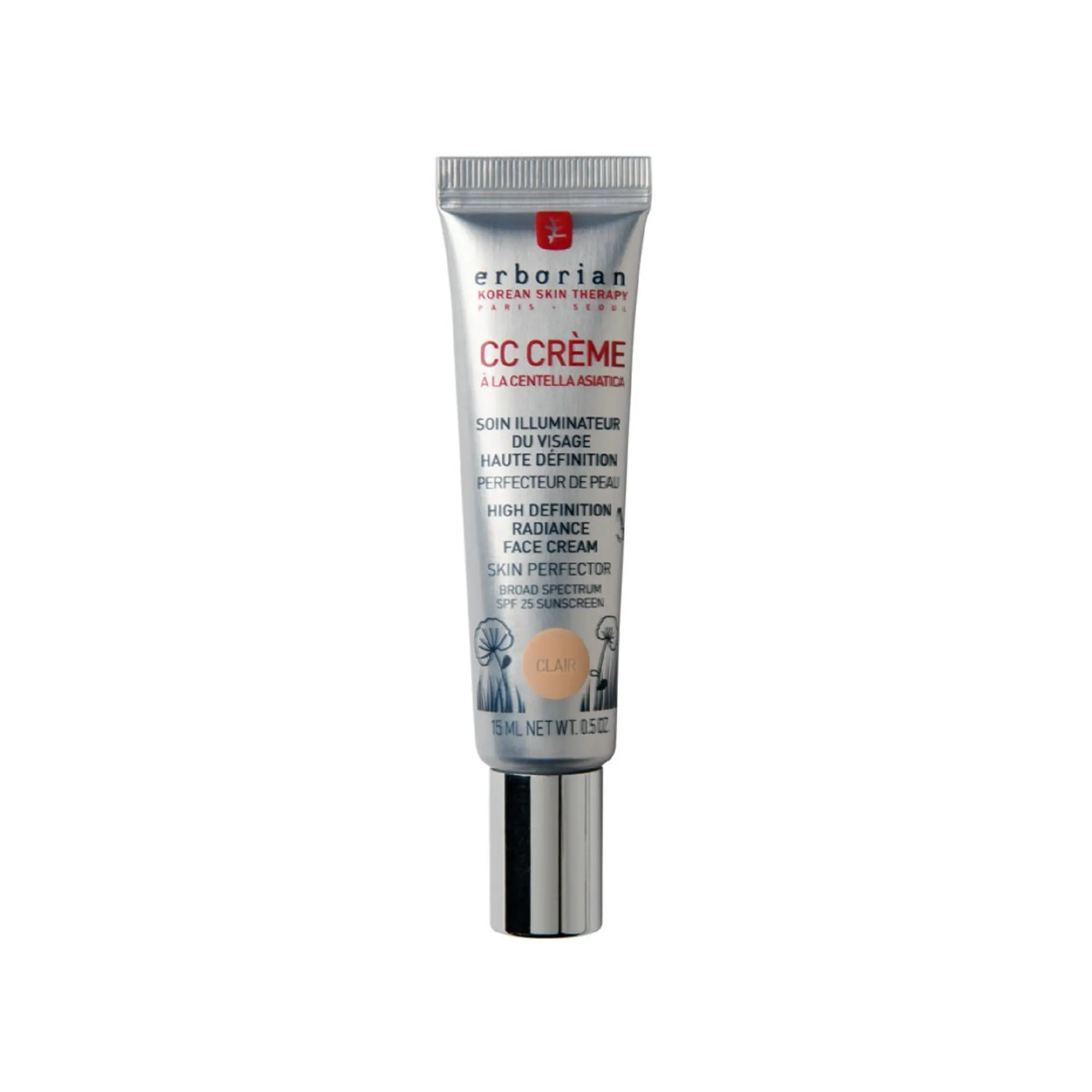Erborian - CC Crème - Clair Soin Illuminateur du Visage Haute Définition- BB et CC Crèmes