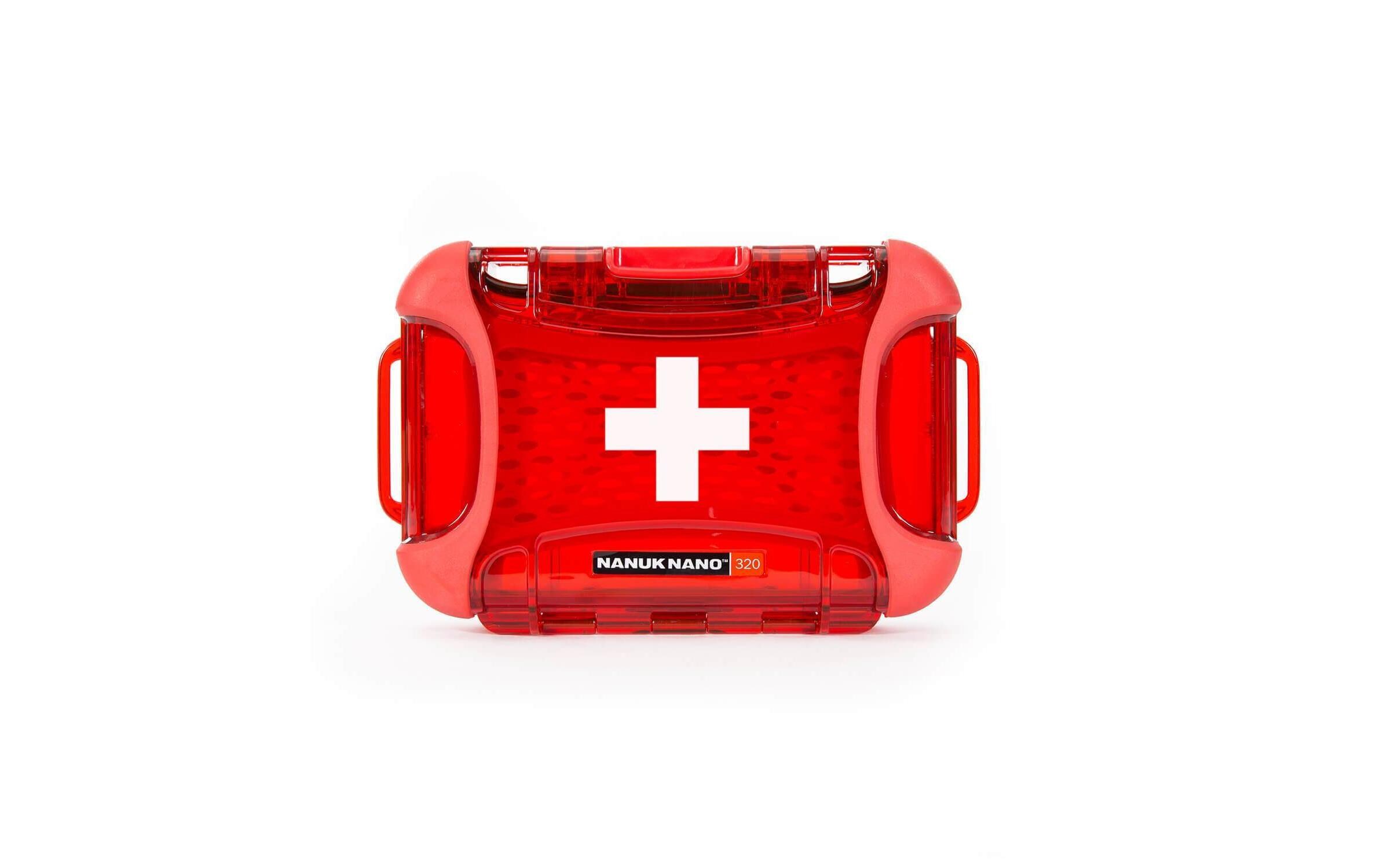 Outdoor-Koffer Nano 320 Erste-HilfeWasserdichter und robuster Koffer für kleine Ausrüstungsgegenstände