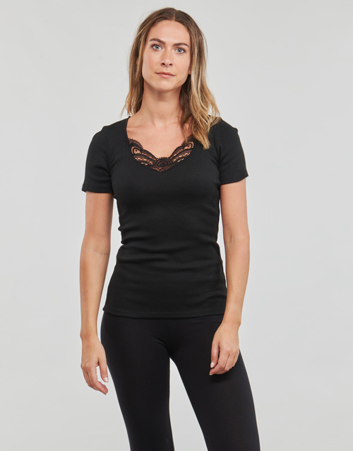 Damart - CLASSIC SHORT SLEEVE T-SHIRT GRADE 3 - Noir