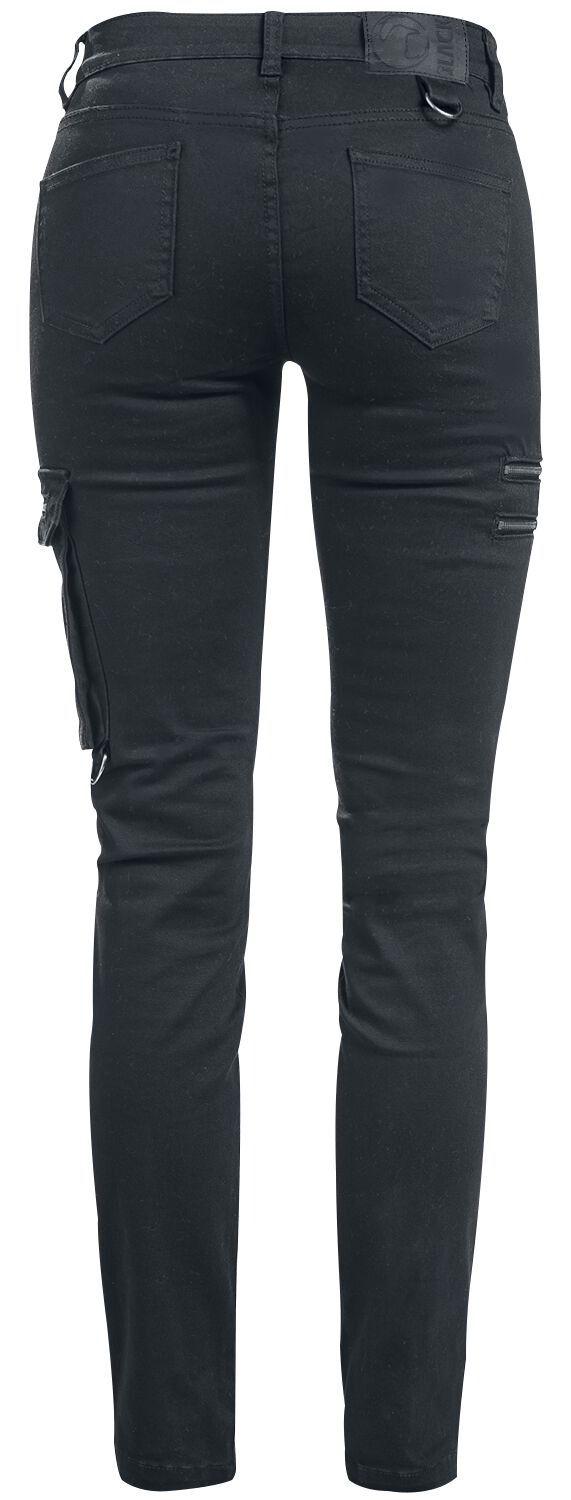 Skarlett - Jean Noir Ourlet Variable | Black Premium by EMP Jean