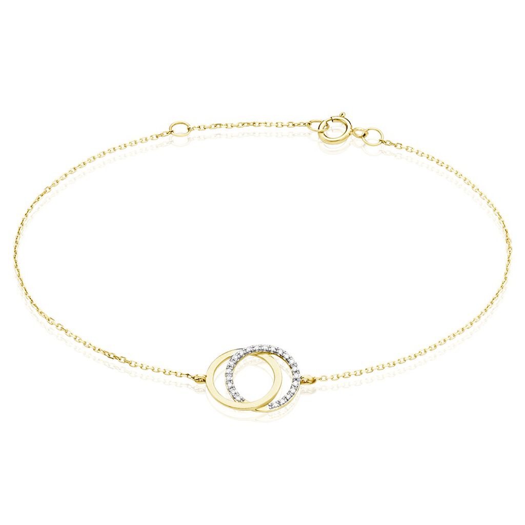 Bracelet Or Jaune Tresha Diamants