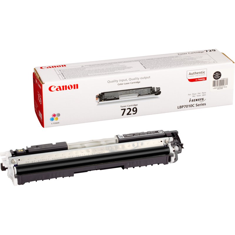 Canon 729 BK Cartouche de toner 1 pièce(s) Original Noir