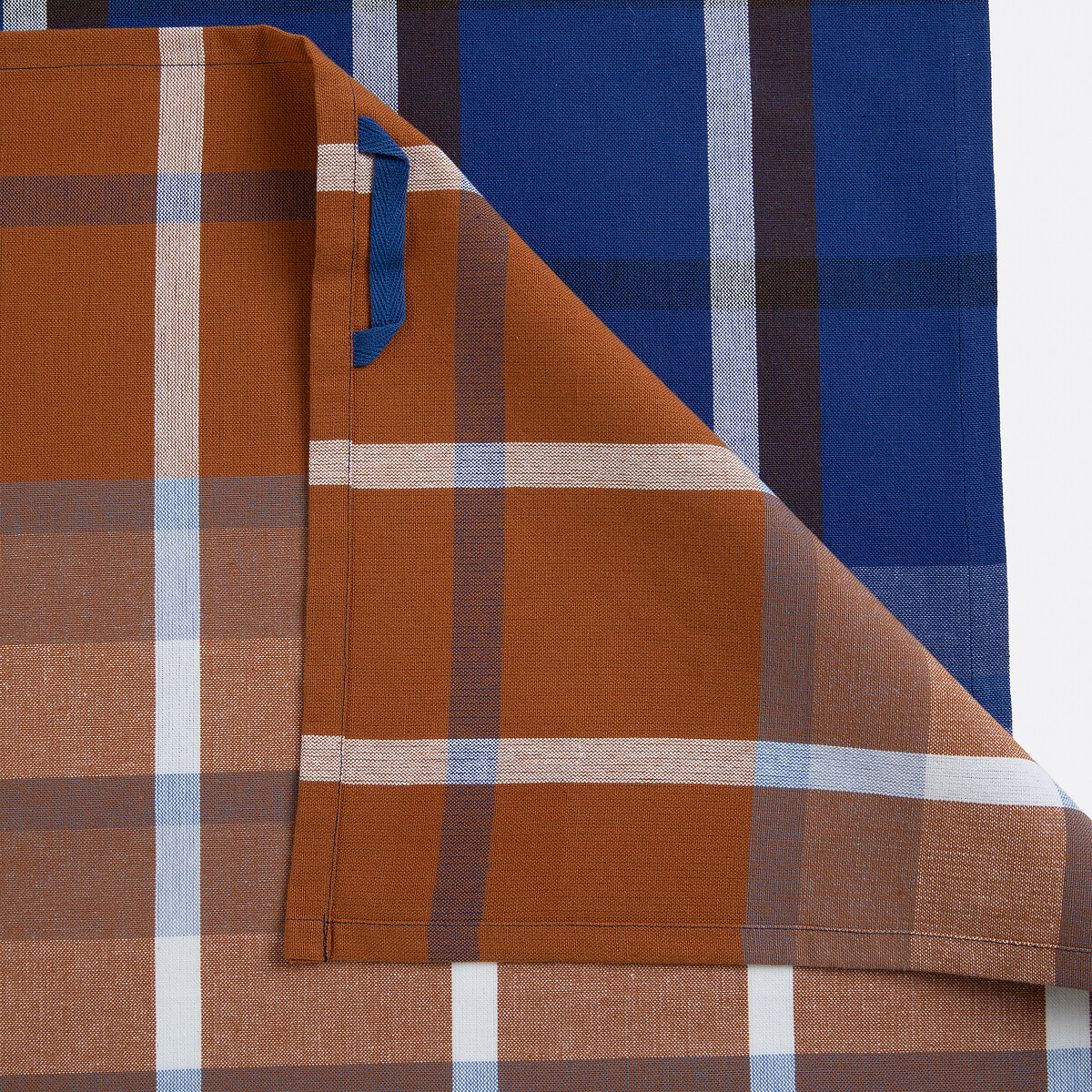 LA REDOUTE INTERIEURS<br>Conjunto de 2 panos de prato em algodão tingido e tecido, Selwyn