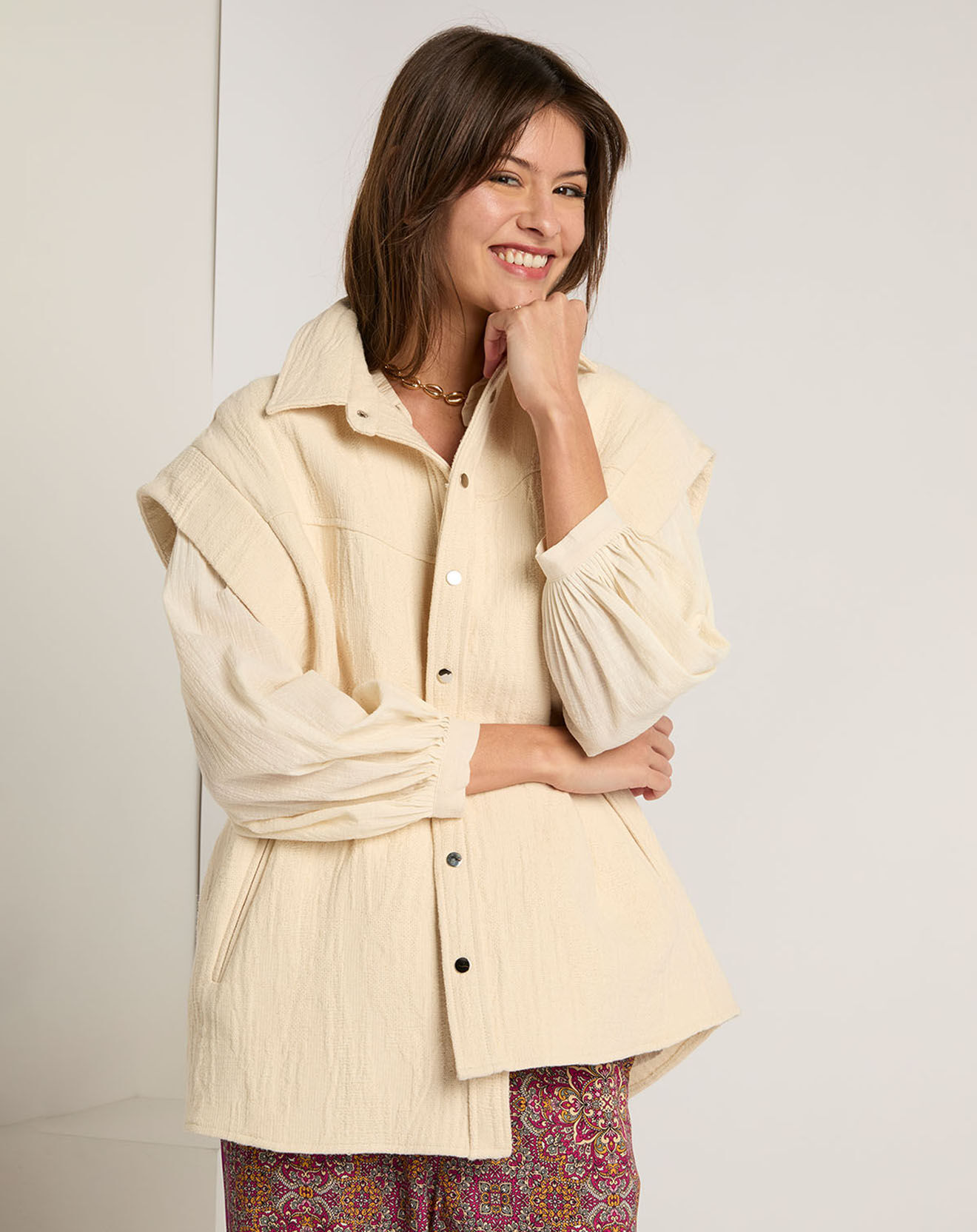 See u Soon Veste Nina beige