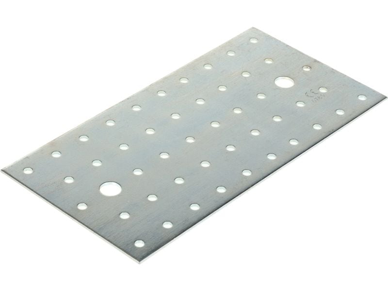 STRUCT Lochplatte 100 x 200 mm Verbindungselement für Holzkonstruktionen