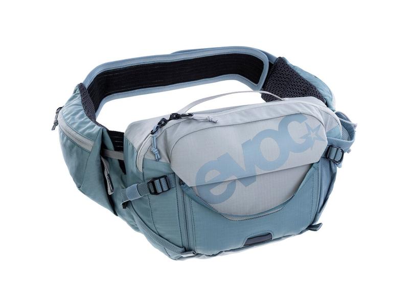 evoc Hüfttasche Hip Pack Pro 3 l, Stone/Steel Belüftete Hightech-Tragetasche