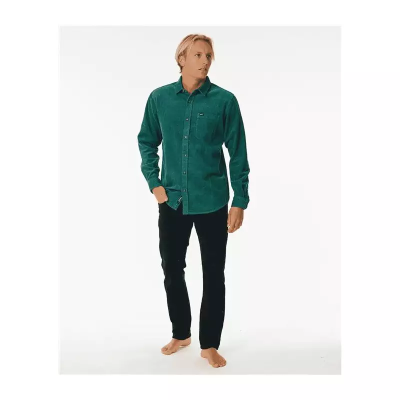 Chemise RIPCURL State Cord L/S Shirt Washed Green M
