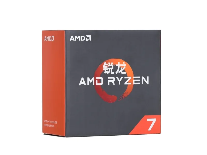 AMD Ryzen 7 1800X Box uden køler Socket AM4 (YD180XBCAEWOZ)