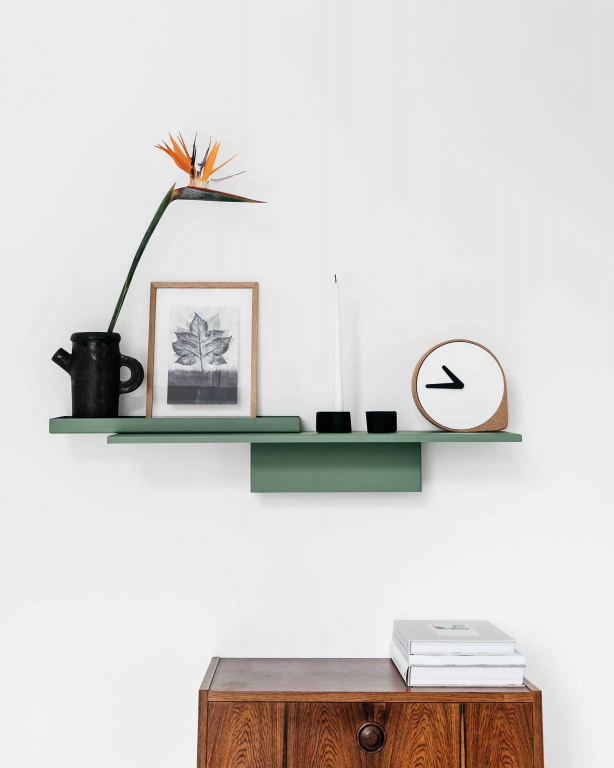 Puik Duplex wandplank creme
