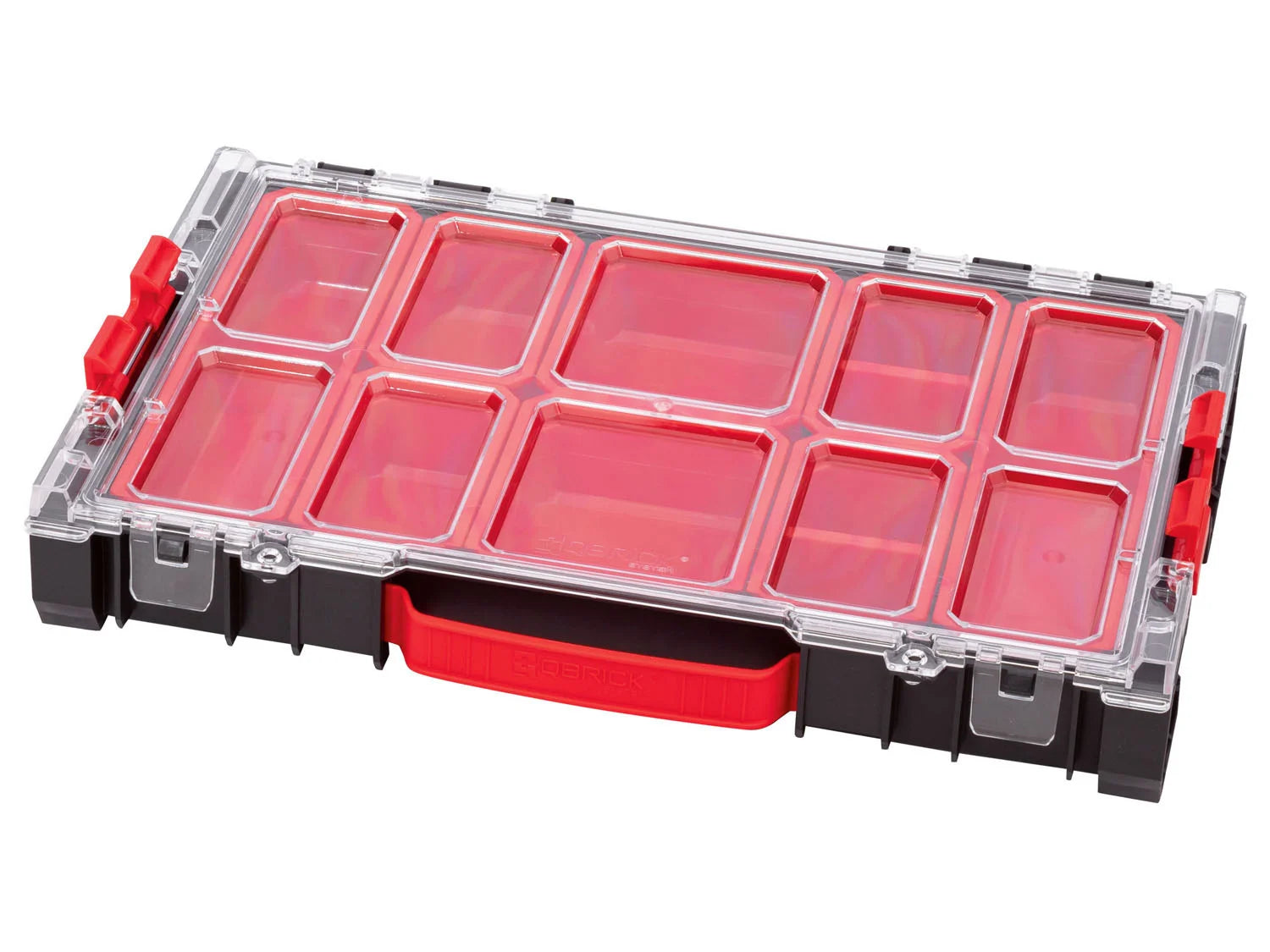 Conjunto de carrinho para ferramentas Qbrick System »Carrinho PRO + Caixa de Ferramentas PRO + Organizador PRO 100«