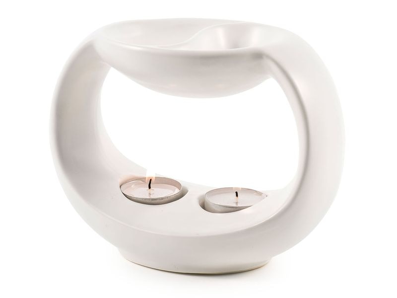 Pajoma Aromalampe Yin Weiss Duftlampe