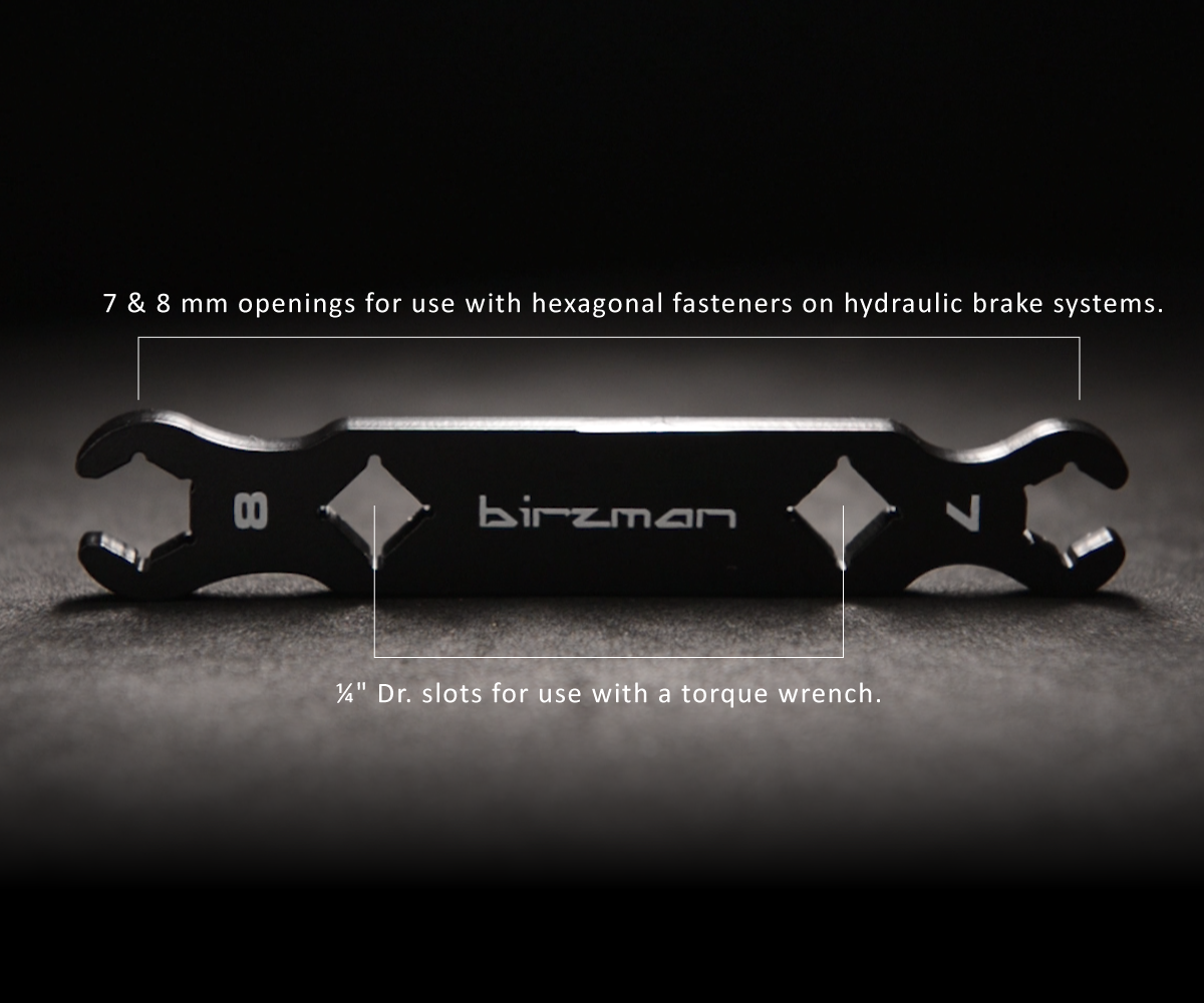 Birzman Skruenøgle til Hydrauliske Bremser 7 og 8mm