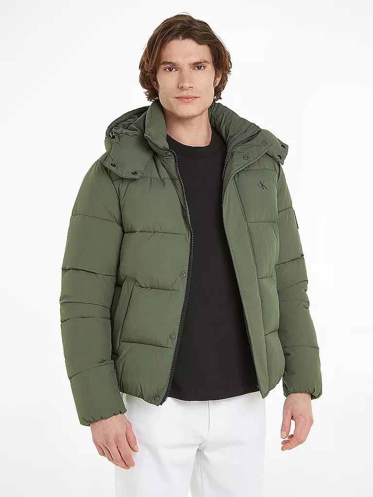 CALVIN KLEIN JEANS Steppjacke olive