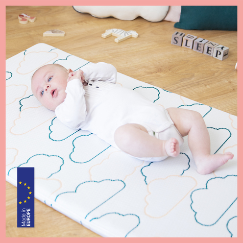 Matelas de voyage Cosy'Lite Nomad Blanc - BABYMOOV